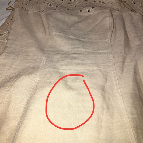 ESCADA Embroidered Linen Dress With Side Slit - Full Length - Made in Italy (34) - Picture 16 of 16